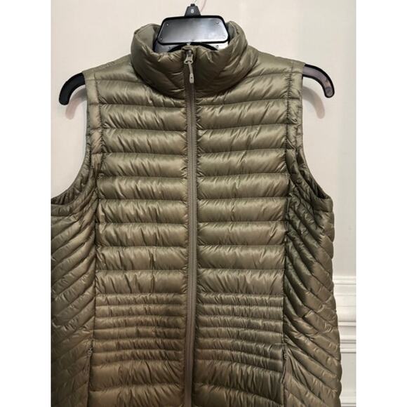 Duluth Trading Duck Down Quilted Puffer Vest Pertex Quantum Womens Small Long - Picture 8 of 8